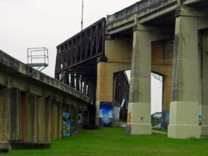 Grafton Bridge approaches