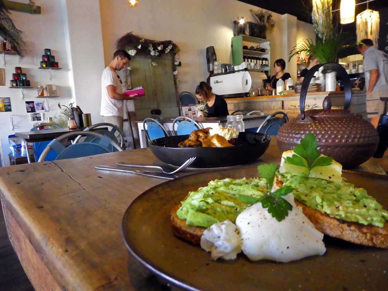 Breakfast at Heart and Soul Wholefood Cafe, Grafton