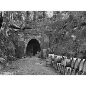 Glenbrook Tunnel when used to store chemical weapons, WWII