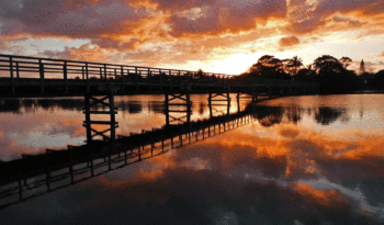 Brunswick Heads' footbridge