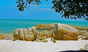 Beach at Batu Ferringhi Penang Malaysia