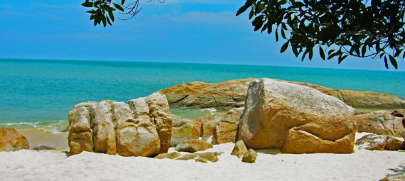 Beach at Batu Ferringhi Penang Malaysia