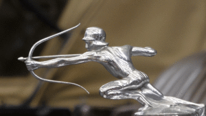 Pierce Arrow hood ornament Gosford Classic Car Museum