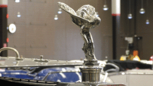 Rolls Royce hood ornament Gosford Classic Car Museum