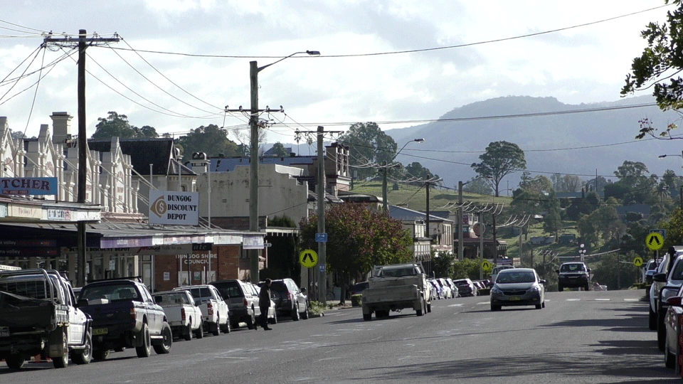 Dungog - the main street