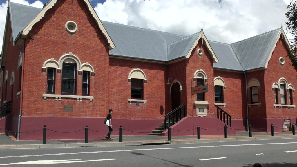 Tenterfield Landmarks - School of Arts where Henry Parkes made the Tenterfield Oration.