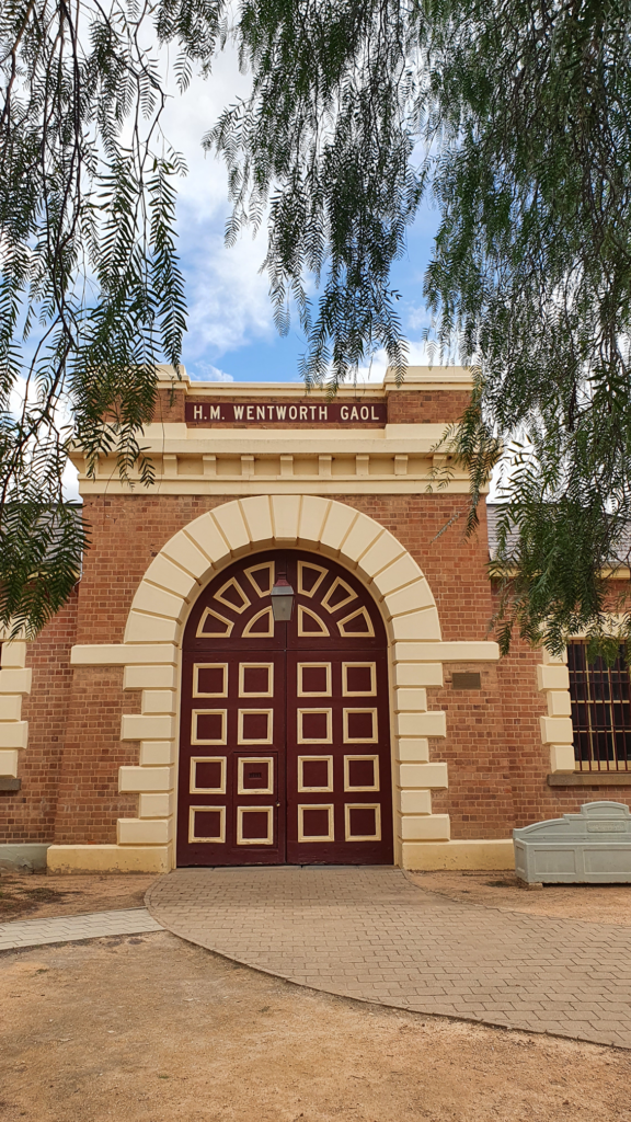 Image showing the gates of old Wentworth Gaeol.